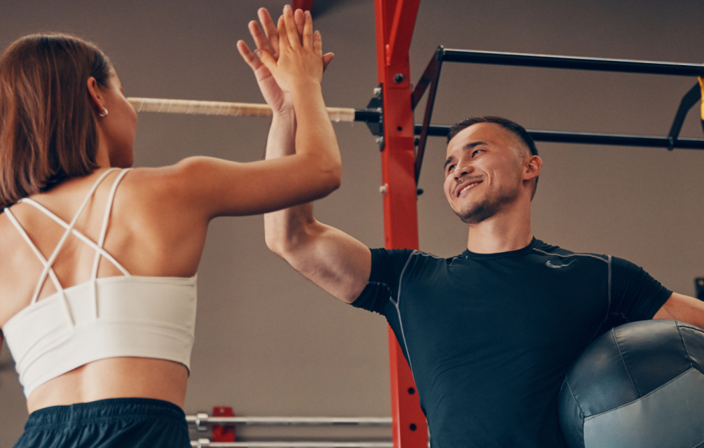 Double the benefit of training with friends